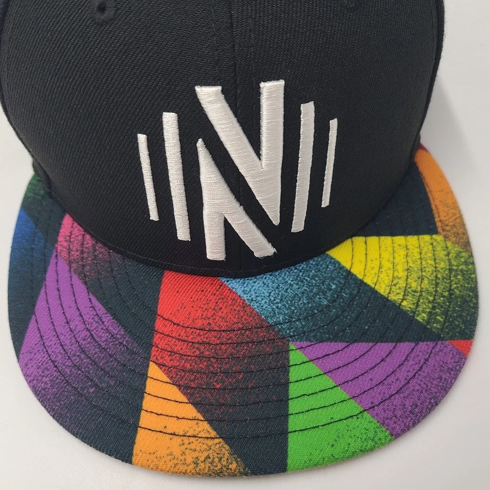 Nashville SC Hat Snapback New Era 9Fifty Black Rainbow MLS Soccer Pride LGBT Men